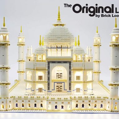 Brick Loot Deluxe Lighting Kit for Your Lego Set Taj Mahal