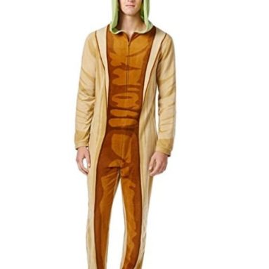 Yoda Costume Body Suit Pajama