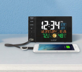 59% discount: La Crosse Technology Color Dual Alarm Clock with USB Charging Port