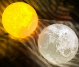 Brightworld 3d Light 3D Printed Moon