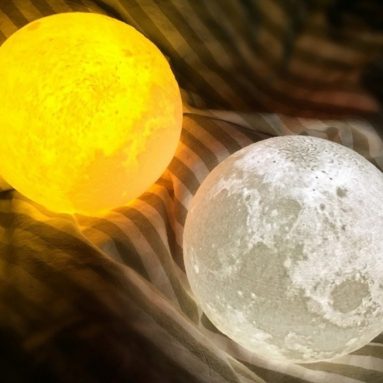 Brightworld 3d Light 3D Printed Moon