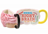 Brilliant Left And Right Brain 3D Ceramic Mugs