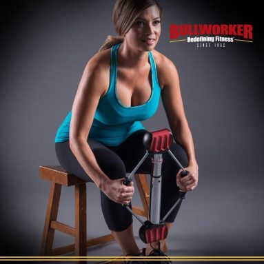 Bullworker 20″ Steel Bow – Full Body Workout – Portable Home Gym Isometric Exercise Equipment