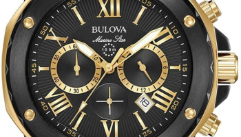 56% discount: Bulova Men’s 44mm Marine Star Chronograph Watch