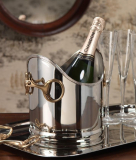 Butera Equestrian Wine Cooler with Horse Bit Handles