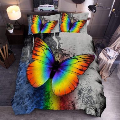 Butterfly 3D Duvet Cover Set