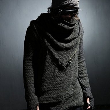 ByTheR Vintage Grunge Gothic Scarf