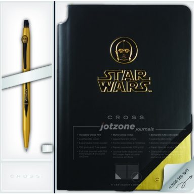 C-3PO Click Gel Ink Pen and Jot Zone Journal