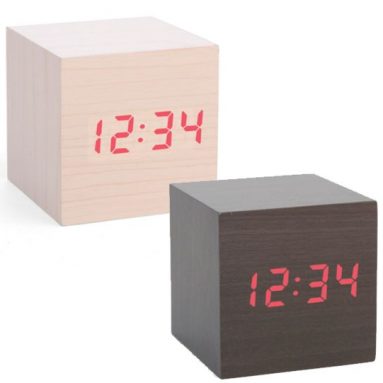 Clap-On Cube Alarm Clock