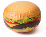 CHEESEBURGER BEACH BALL