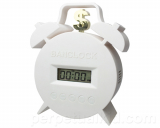 PAY TO SNOOZE ALARM CLOCK