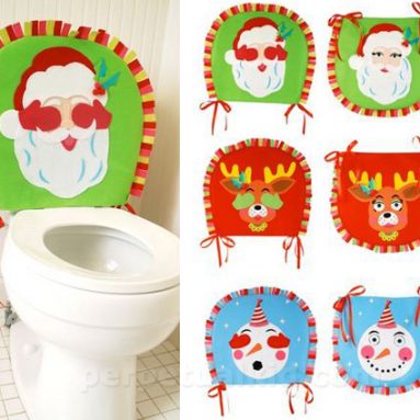 HOLIDAY TOILET SEAT COVERS