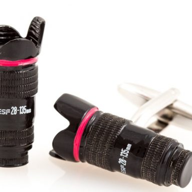 Camera Lens Cufflinks