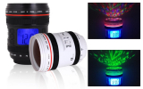 Camera Lens Design Projection Music Calendar Alarm Clock