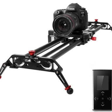 Camera Slider Track Dolly Slider Rail System with Motorized Time Lapse and Video