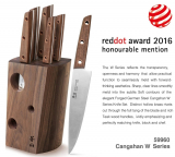 Cangshan W Series 6-Piece German Steel Knife Block Set