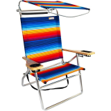 Canopy Hi-Seat Aluminum Beach Chair