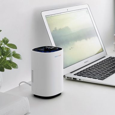 Car Air Purifier Cleaner Fresh Ionizer Portable Travel + Charger