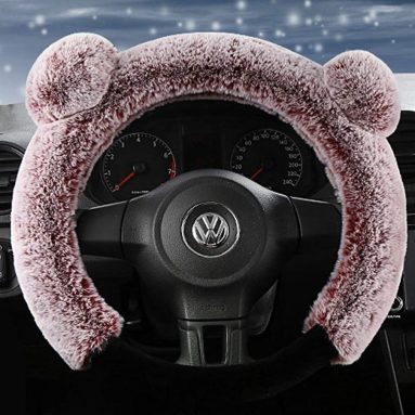 Car Fluffy Steering Wheel Covers
