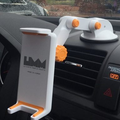 Car Mount Holder Windshield Dashboard 360 Rotation Swivel Head Suction Cup