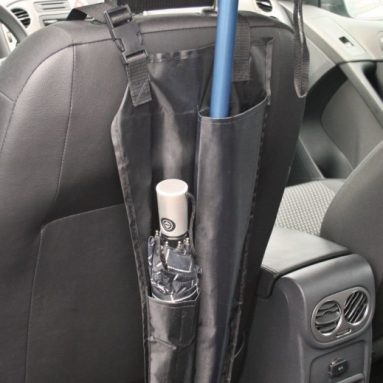 Car Truck Back Seat Umbrella Cane Holder Hanging Waterproof Organizer Bag