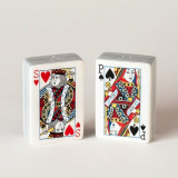 Playing Cards Salt Pepper Shakers