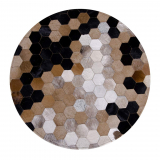 Carpet American Faux Leather Round