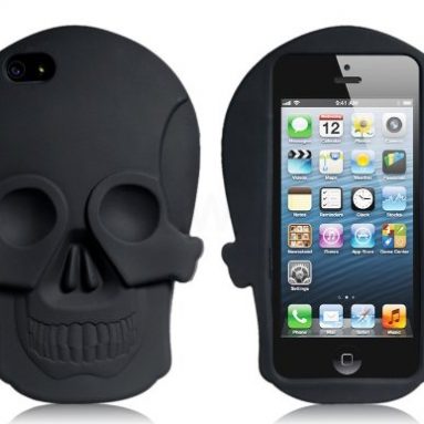 3D Skull Silicone Case for iPhone 5s