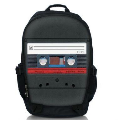 Cassette Tape Laptop Netbook Backpack