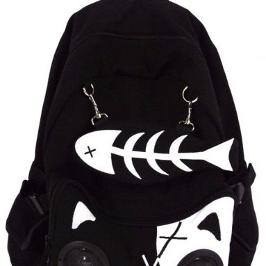 Backpack Dia De Los Muertos Green Zombie