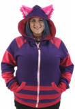 Cat Mew Kitty Eared Hoodie Jacket Adult Unisex