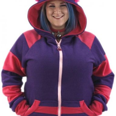 Cat Mew Kitty Eared Hoodie Jacket Adult Unisex