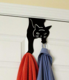 Cat Over the Door Double Hook Hanger