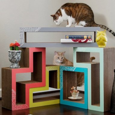 Cat Scratcher System and Blocks