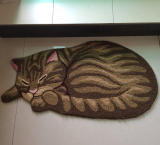 Cat Shaped Bedroom Area Rug