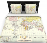 Travel Woven Duvet Cover