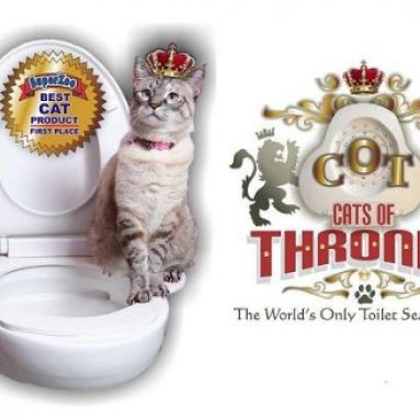 Cats of Thrones Toilet Seat For Cats