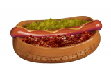 Ceramic 2-Pack Hotdog Condiment Server