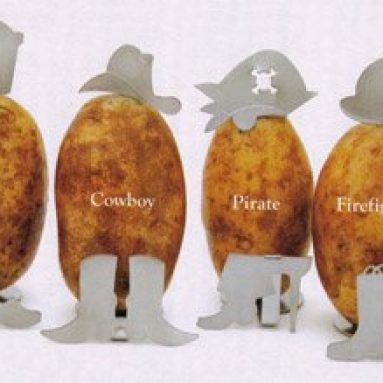 Charcoal Companion Potato People