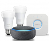 53% discount: Charcoal with Philips Hue White and Color Smart Light Bulb Starter Kit