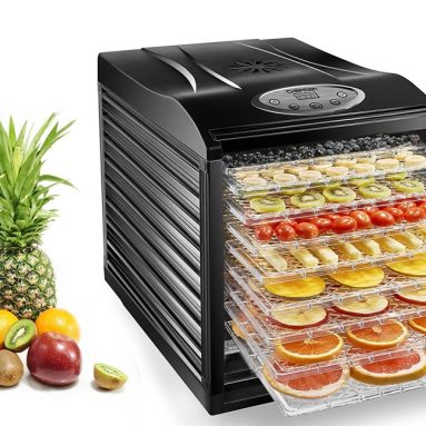 Chefman Food Dehydrator Machine Professional Electric Multi-Tier Food Preserver