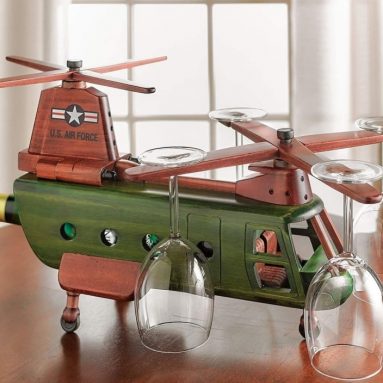 Chinook Helicopter Wine Rack