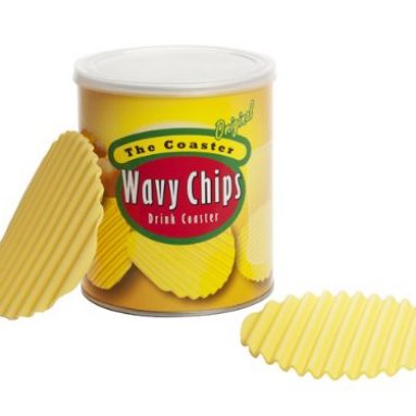 Chips Silicone Coasters