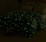 Christmas Blanket Super Soft Cozy Velvet Star Shining Luminous Blanket