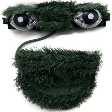 Christmas Talking Singing Big Eyes and Mouth Tree Decoration