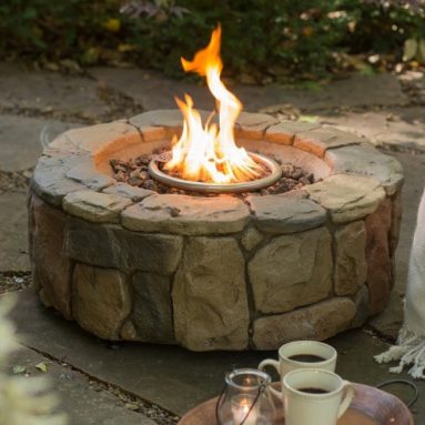 Clarksville Propane Campfire Fire Pit