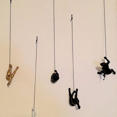 Climbing Man Choco silver and Gold color set