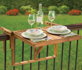 The Instant Wooden Deck Table