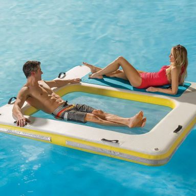 The Sun And Soak Floating Deck