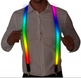 Man LED Light up Rave Suspender